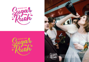 Sugar Rush Wedding Films | Logo Design by christianpoetoe