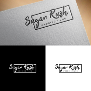 Sugar Rush Wedding Films | Logo Design by ZiangArt_Studio
