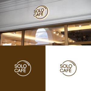 Solo Café | Diseño de Logo por ZiangArt_Studio