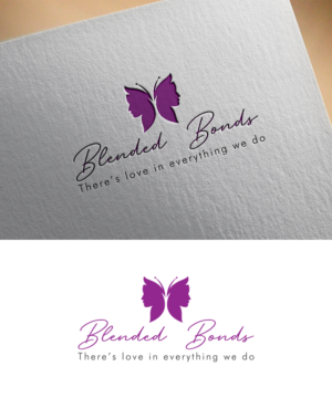 Blended Bonds “There’s love in everything we do” | Logo Design by Mr Line @rt