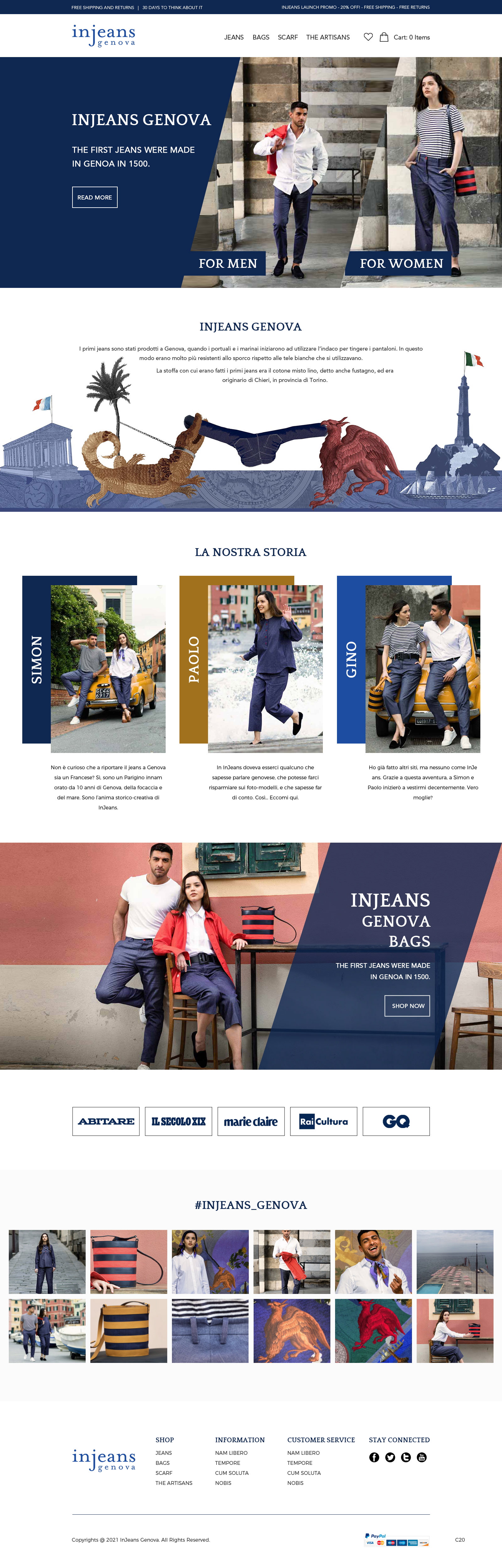 Web-Design von pb für Caruggi di Gino Repetto | Design #27142052