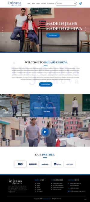 Web Design par pb pour Caruggi di Gino Repetto | Design : #27142057
