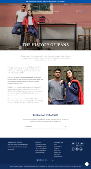 Web Design par Titan Eagle pour Caruggi di Gino Repetto | Design : #27229487