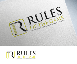 Rules of the Game – discussing democratic institutions | Diseño de Logo por Taya Bright