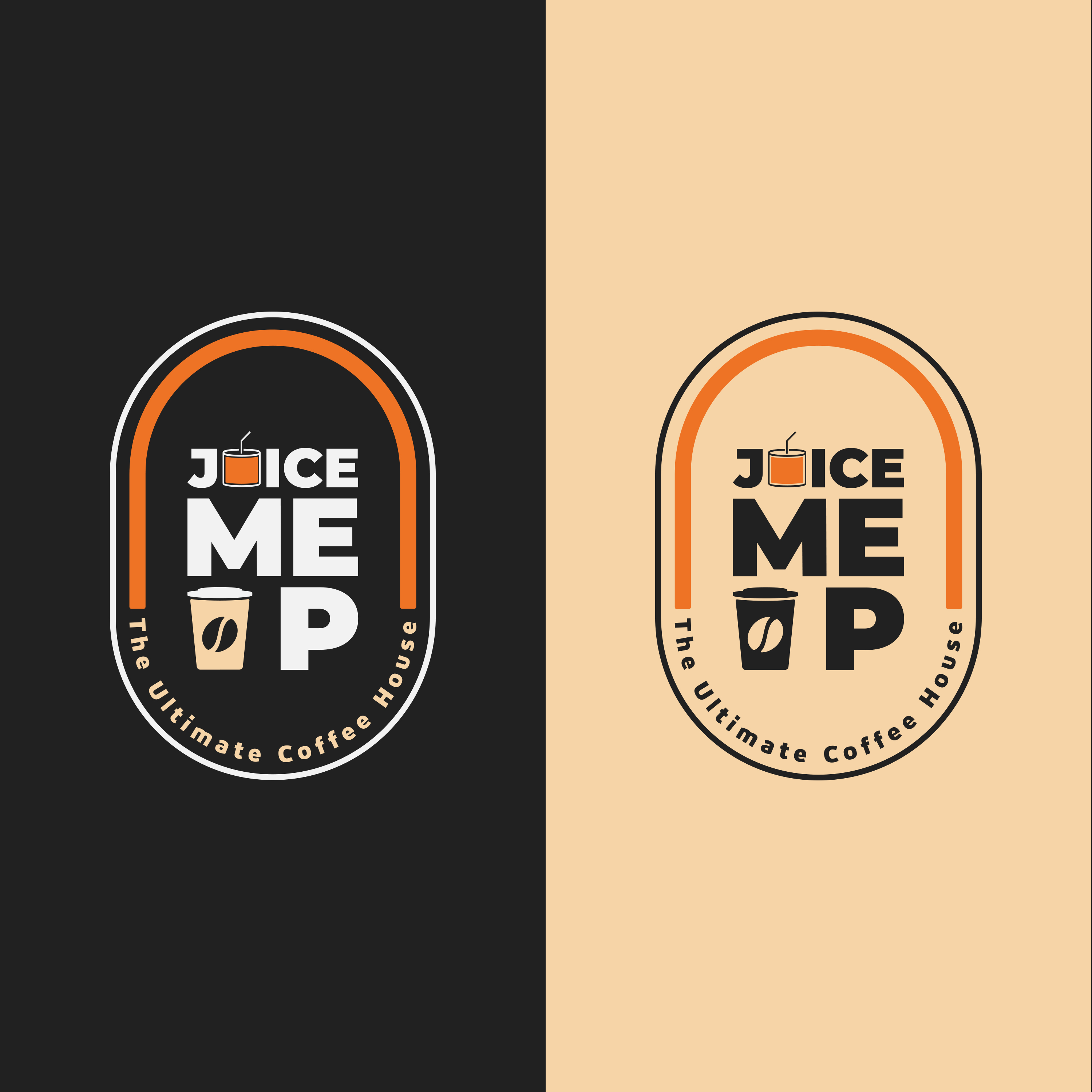 Logo Design by Kayky Myller for Juice me up | Design #27156871
