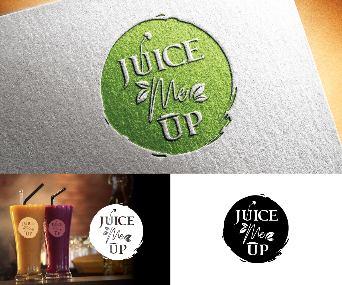 Logo Design by step forward 2 for Juice me up | Design #27140605