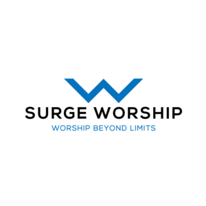 Name: Surge Worship  Tag Line: Worship Beyond Limits | Logo Design by Creative Shots Studio