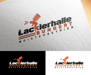 Lackierhalle Bungert  Meisterbetrieb | Logo Design by step forward 2