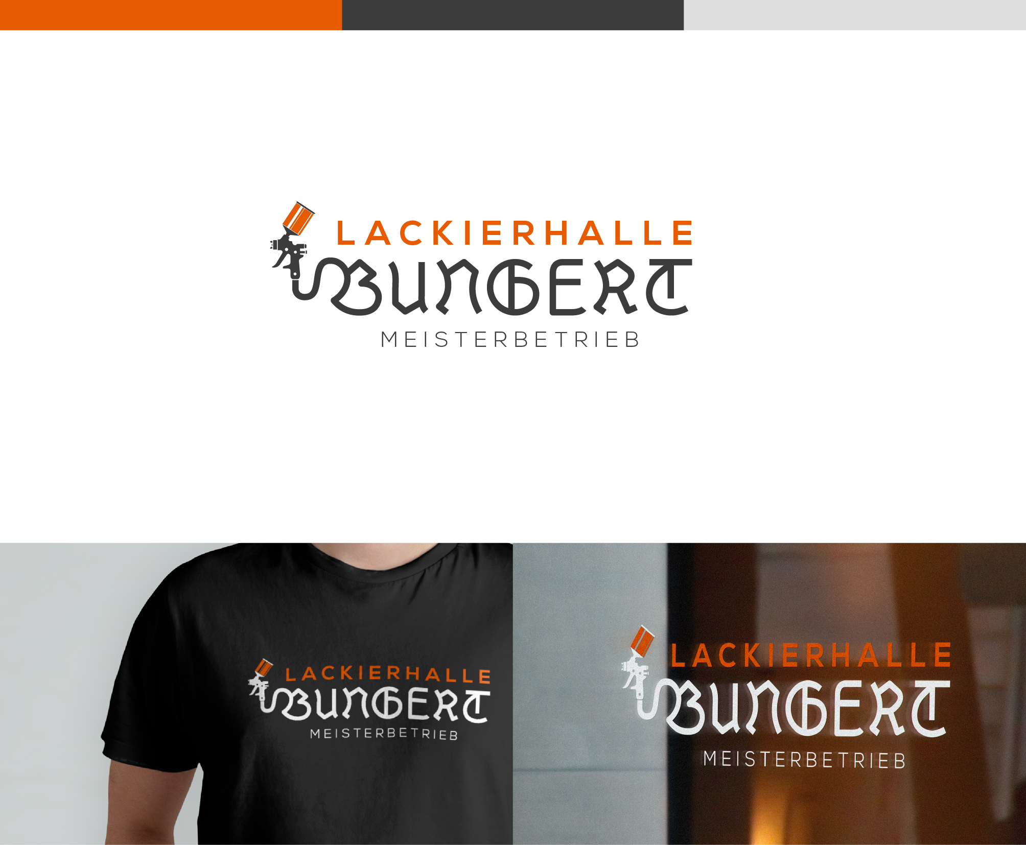 Logo Design by ileanalp for Lackierhalle Bungert | Design #27138247