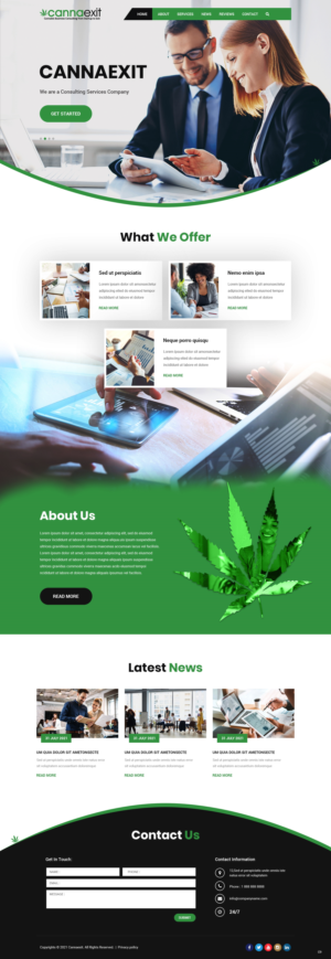 Web Design by pb for this project | Design #27142015