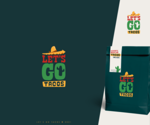 Let's Go Tacos | Logo Design by GBDESIGN