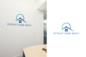 Entrust Home Watch | Logo Design by MT