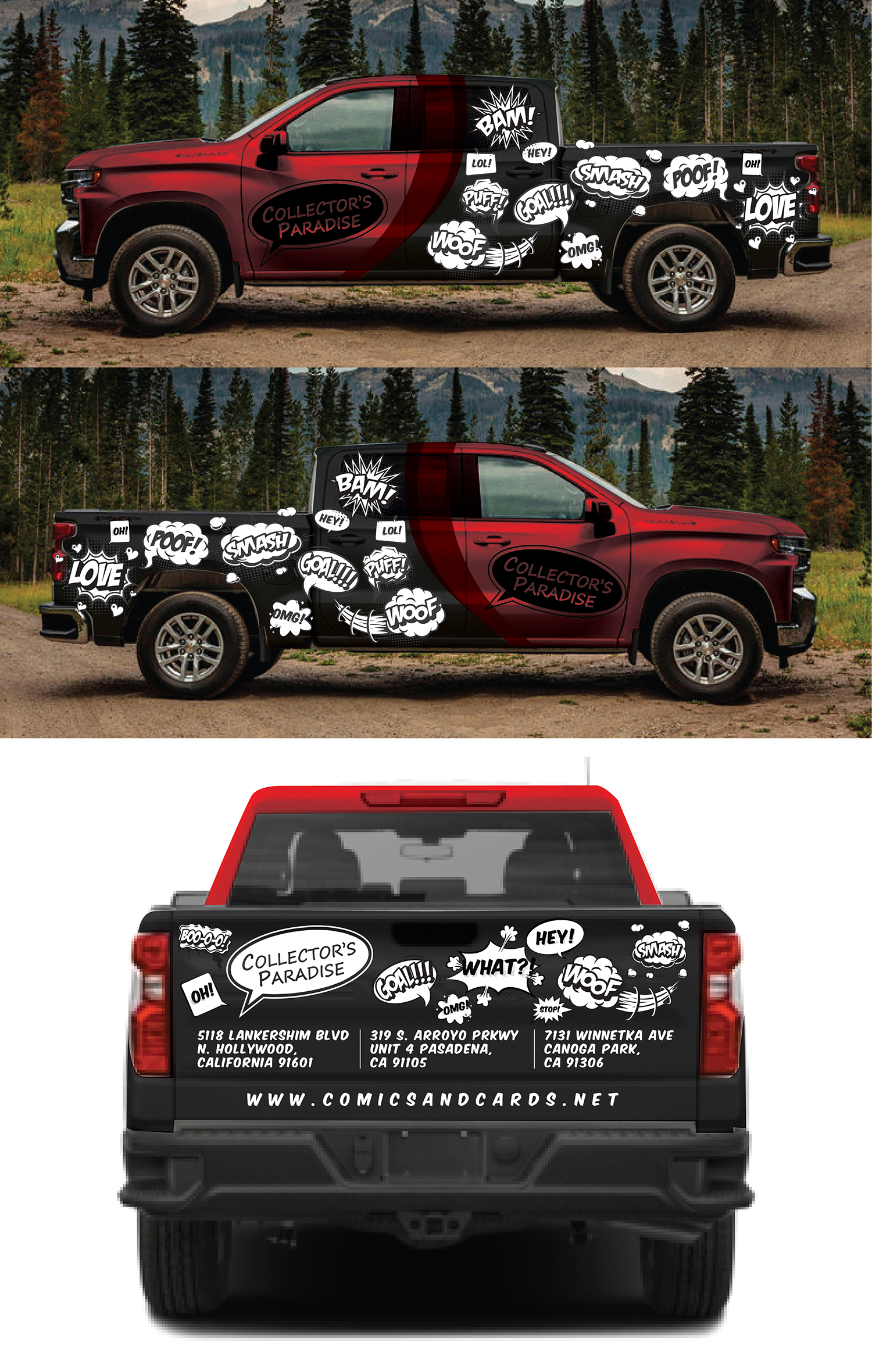 Car Wrap Design by Deziners Zone for Collector's Paradise | Design #27152353
