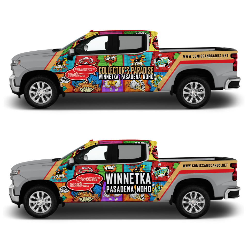 Car Wrap-Design von Yoga Tri für Collector's Paradise | Design #27143276