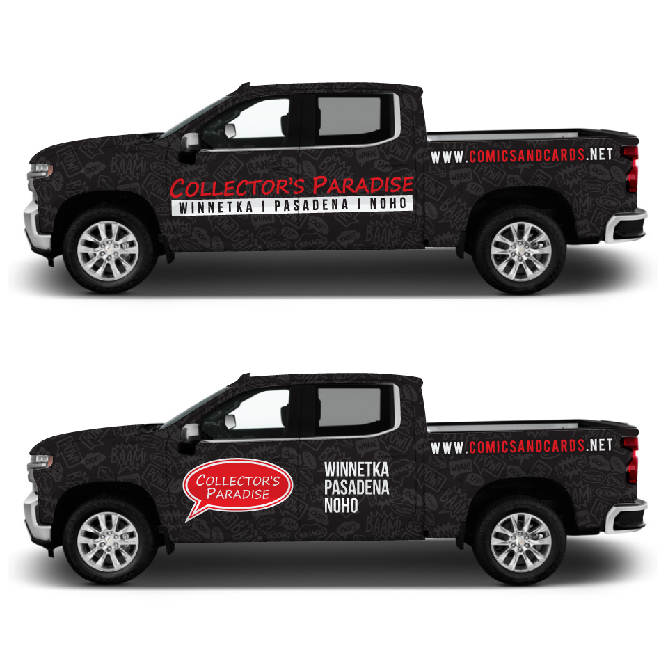 Car Wrap Design by Yoga Tri for Collector's Paradise | Design #27153428