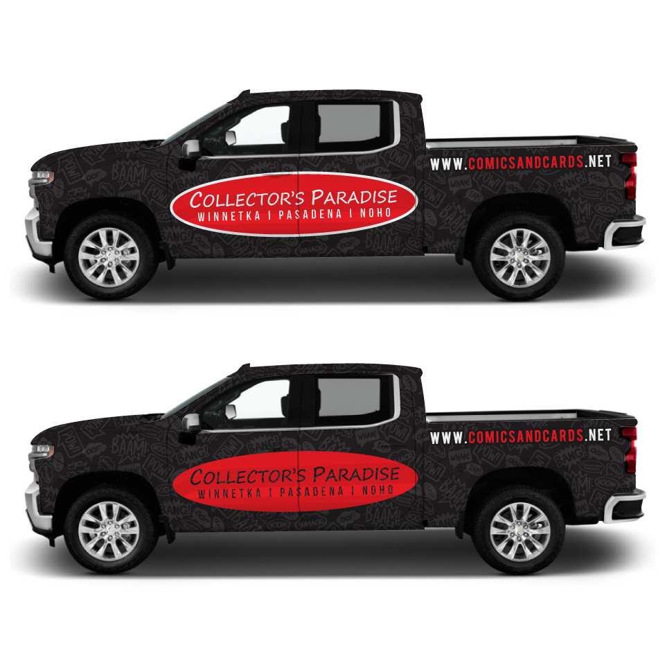 Car Wrap-Design von Yoga Tri für Collector's Paradise | Design #27153499