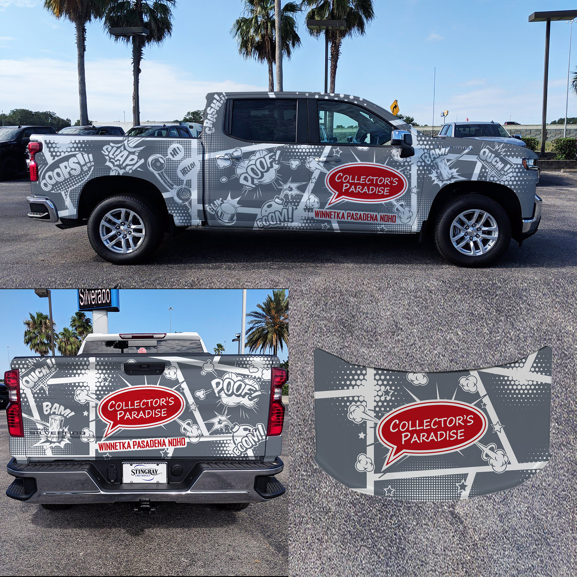 Car Wrap Design by haru_ichiban for Collector's Paradise | Design #27163645