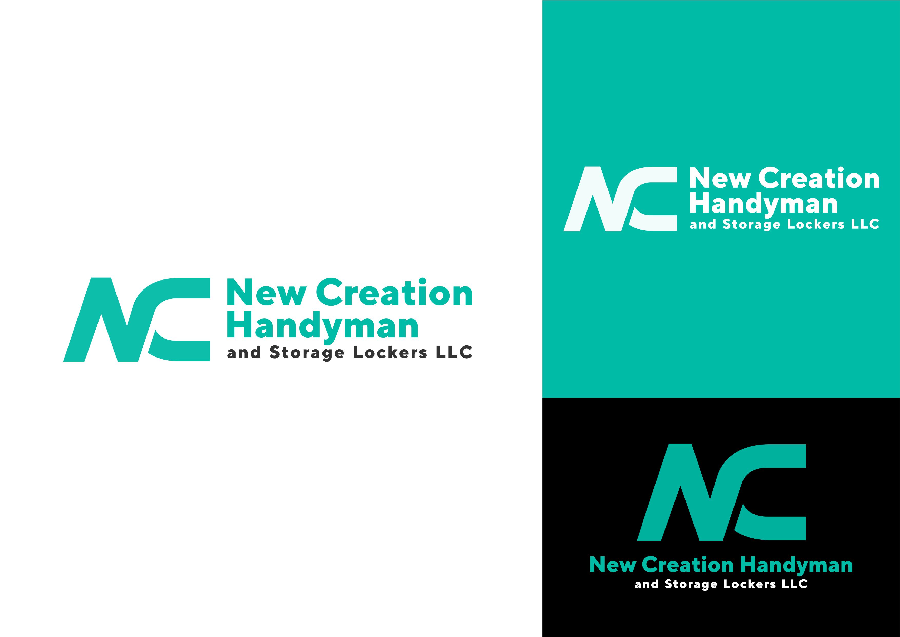 Logo Design by ammar_ed for New Creation Handyman and Storage Lockers LLC | Design #27145018
