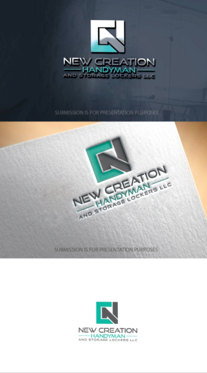 Logo Design by graphicevolution for New Creation Handyman and Storage Lockers LLC | Design: #27154669