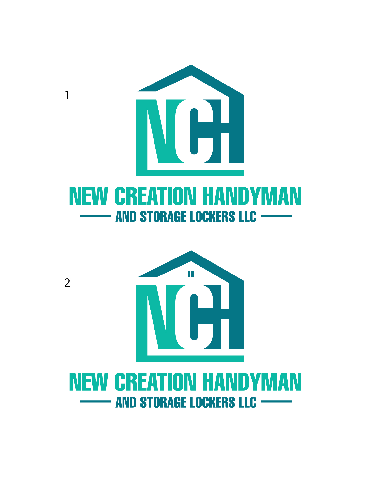 Logo Design by geni for New Creation Handyman and Storage Lockers LLC | Design #27151797