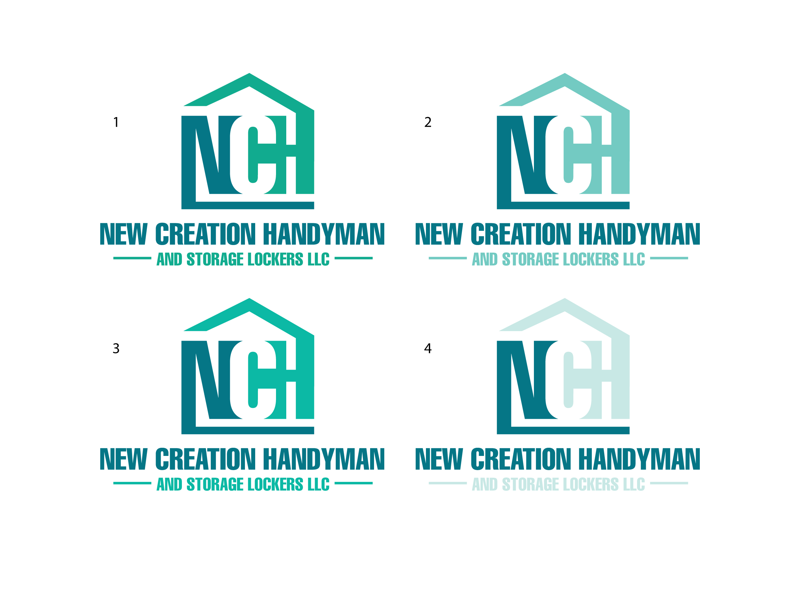 Logo Design by geni for New Creation Handyman and Storage Lockers LLC | Design #27155158