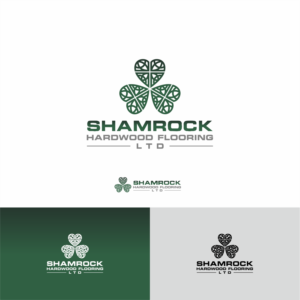 Shamrock Hardwood Flooring Ltd | Logo-Design von Sibyle