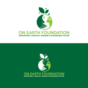 On Earth Foundation    Supporting a Healthy, Humane & Sustainable Future | Logo-Design von Graphic Bricks