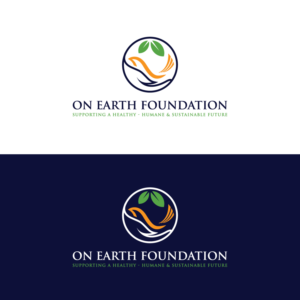 On Earth Foundation    Supporting a Healthy, Humane & Sustainable Future | Logo Design by Md Shehidul Islam Rimon