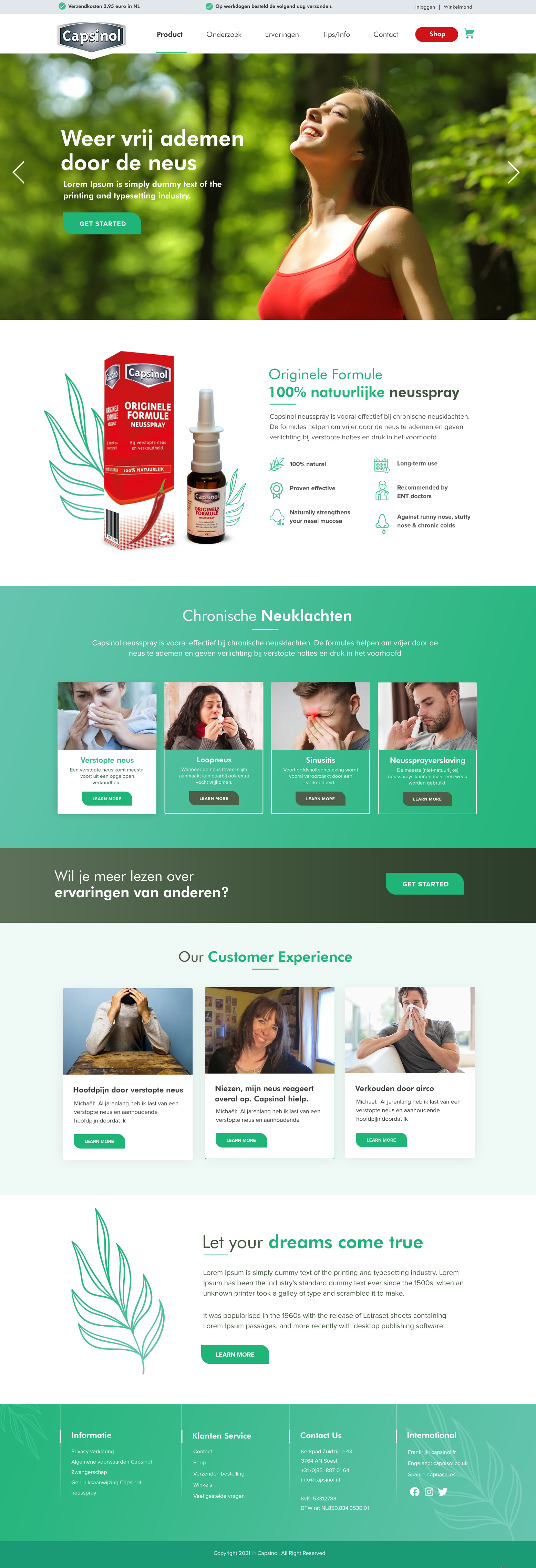 Web Design by Blue Sparrow for Technisch Adviesburo Soest | Design #27151298