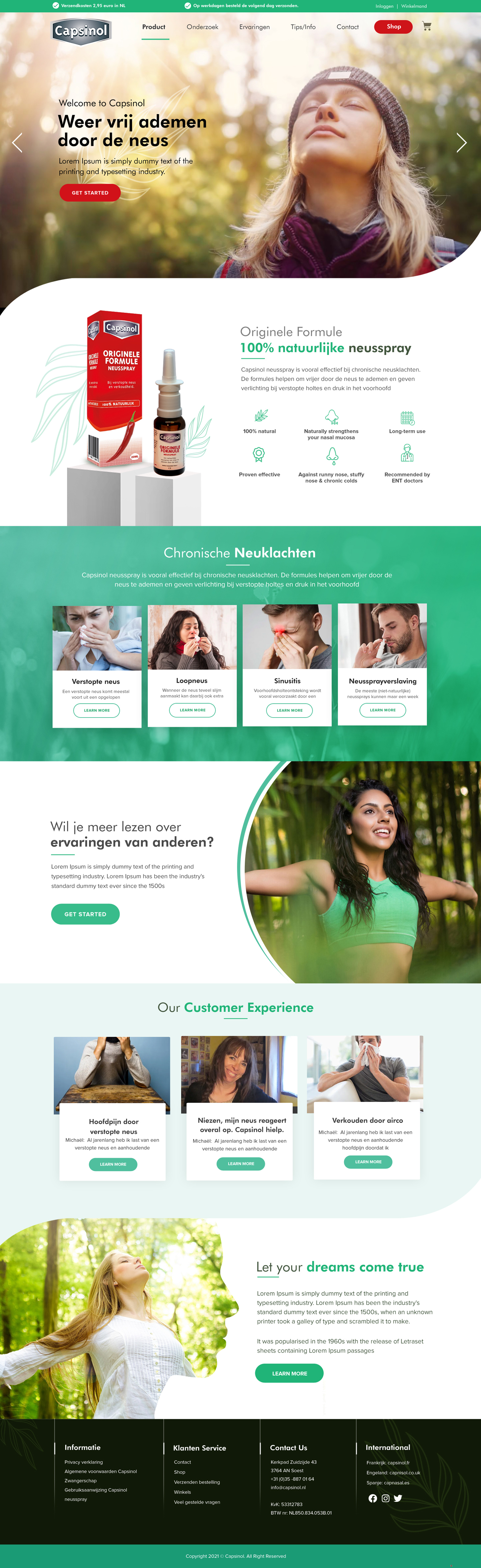 Web Design by Blue Sparrow for Technisch Adviesburo Soest | Design #27153198