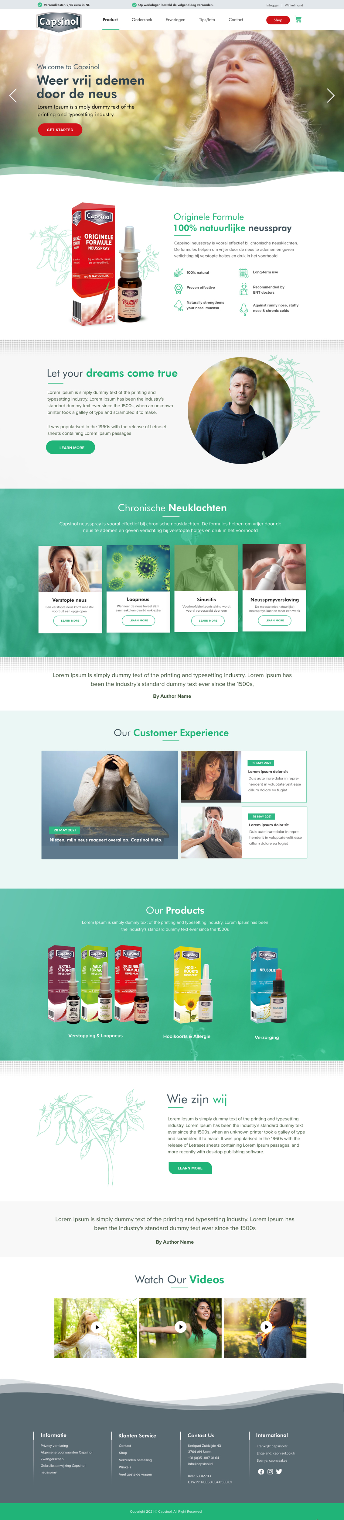 Web Design by Blue Sparrow for Technisch Adviesburo Soest | Design #27173067