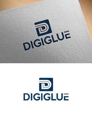 digiglue | Logo Design by Mr Line @rt