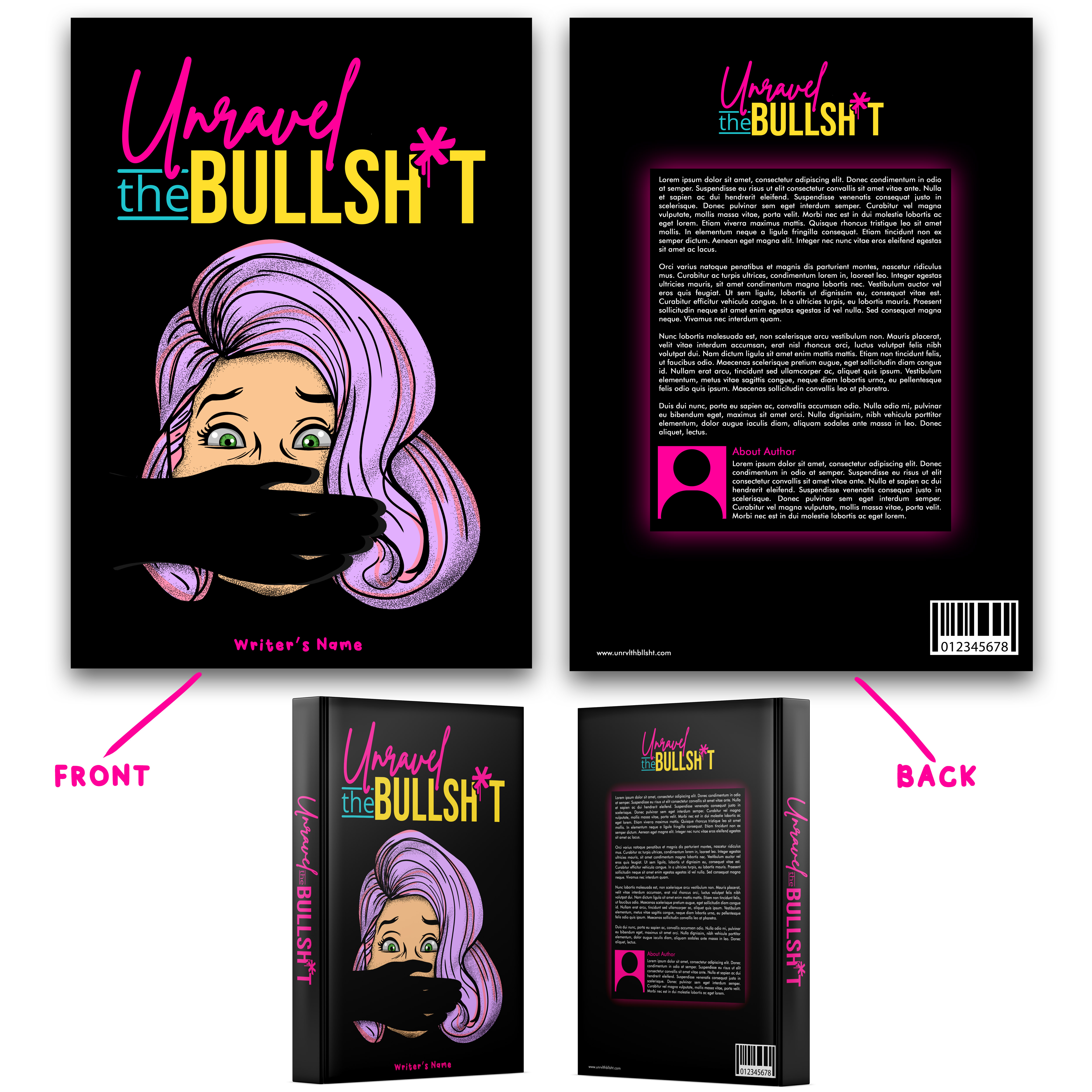 Book Cover Design by BUTTER work for this project | Design #27186360