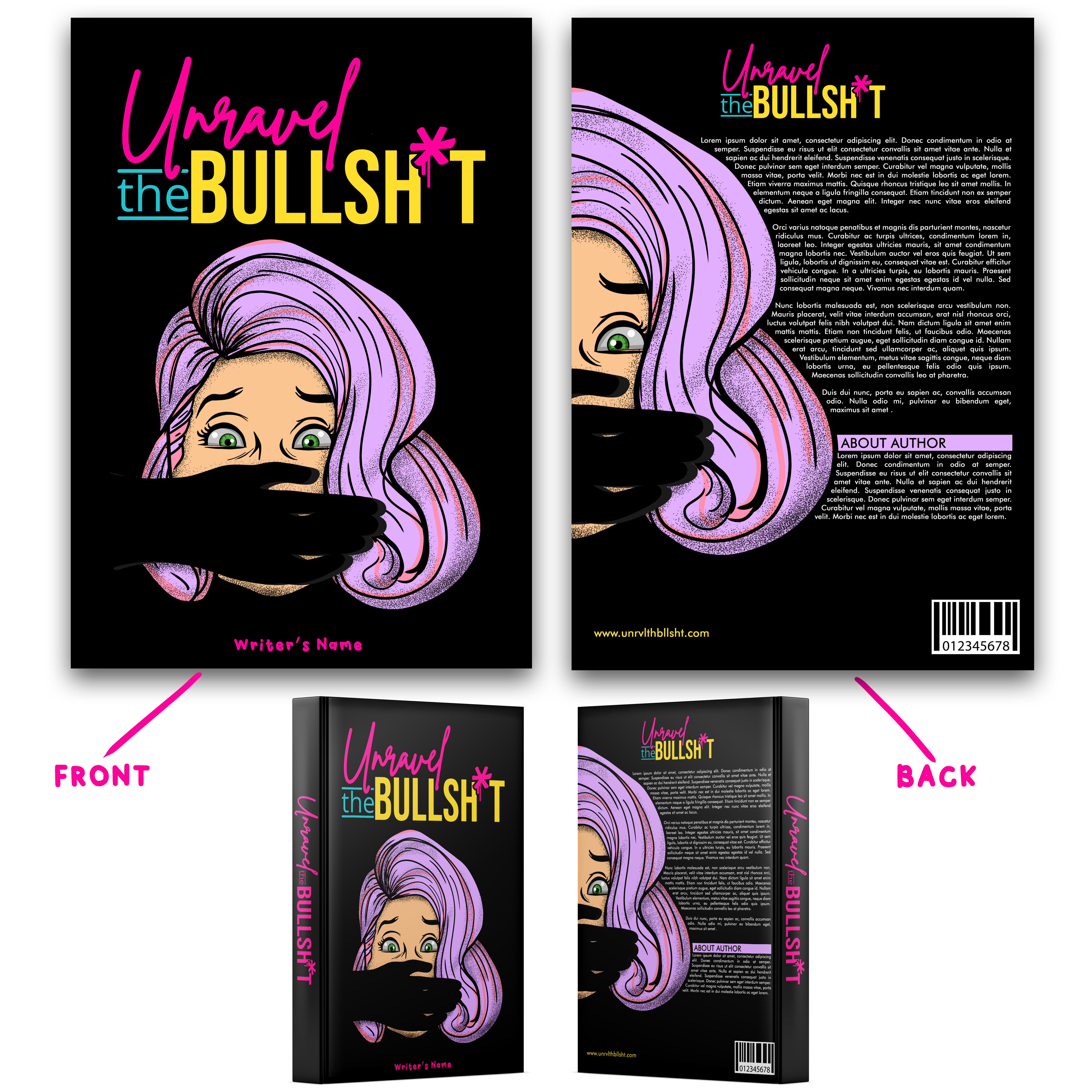 Book Cover Design by BUTTER work for this project | Design #27186362