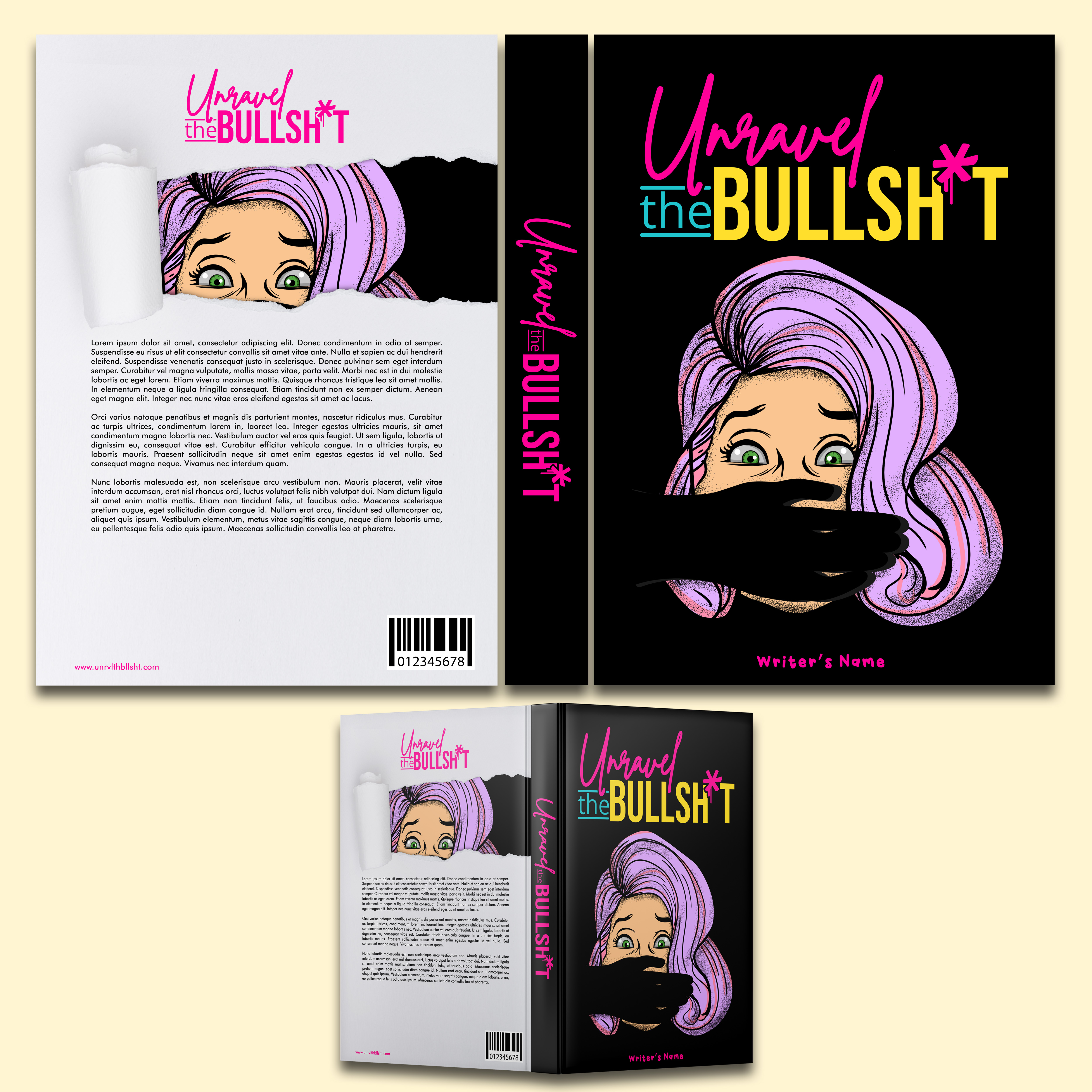 Diseño de portada de libro por BUTTER work para este proyecto | Diseño #27192082