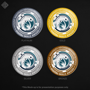 Australian School needs a 'Technology Award Pin' to recognise excellence in Information T... | Merchandize Design by gekgrfx