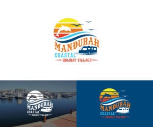 Mandurah Coastal Holiday Village | Logo Design by Iris 3