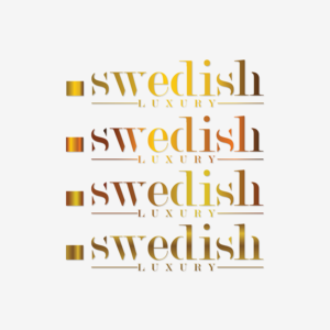 Swedish Luxury I need a logo for our business Swedish Luxury. I want colors in gold and black | Logo Design by IdentsArt