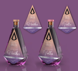 Finally a Vodka produced for women ! (Label Design) | Diseño de Etiqueta por White Diary