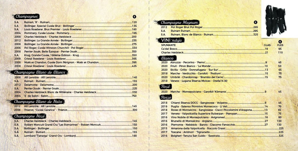 Menu Design by Parul for Drukbaar | Design #27176985