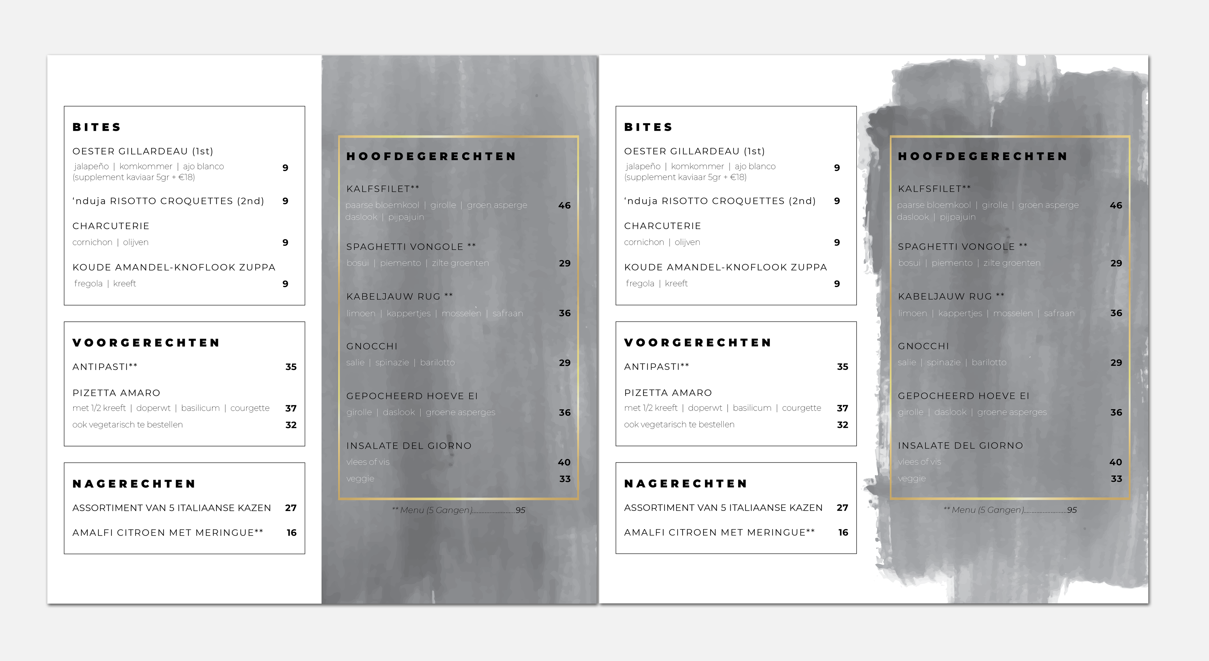 Menu Design by Lid Sucero for Drukbaar | Design #27178695