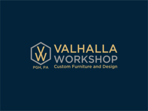 VALHALLA WORKSHOP | Logo Design by BNdesigner