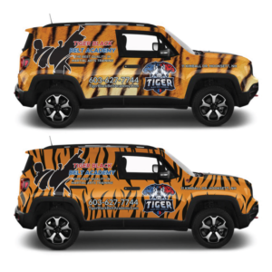 Active Martial Arts School needs Cool Jeep Renegade Car Wrap TIGER THEMED! | Car Wrap-Design von White Diary