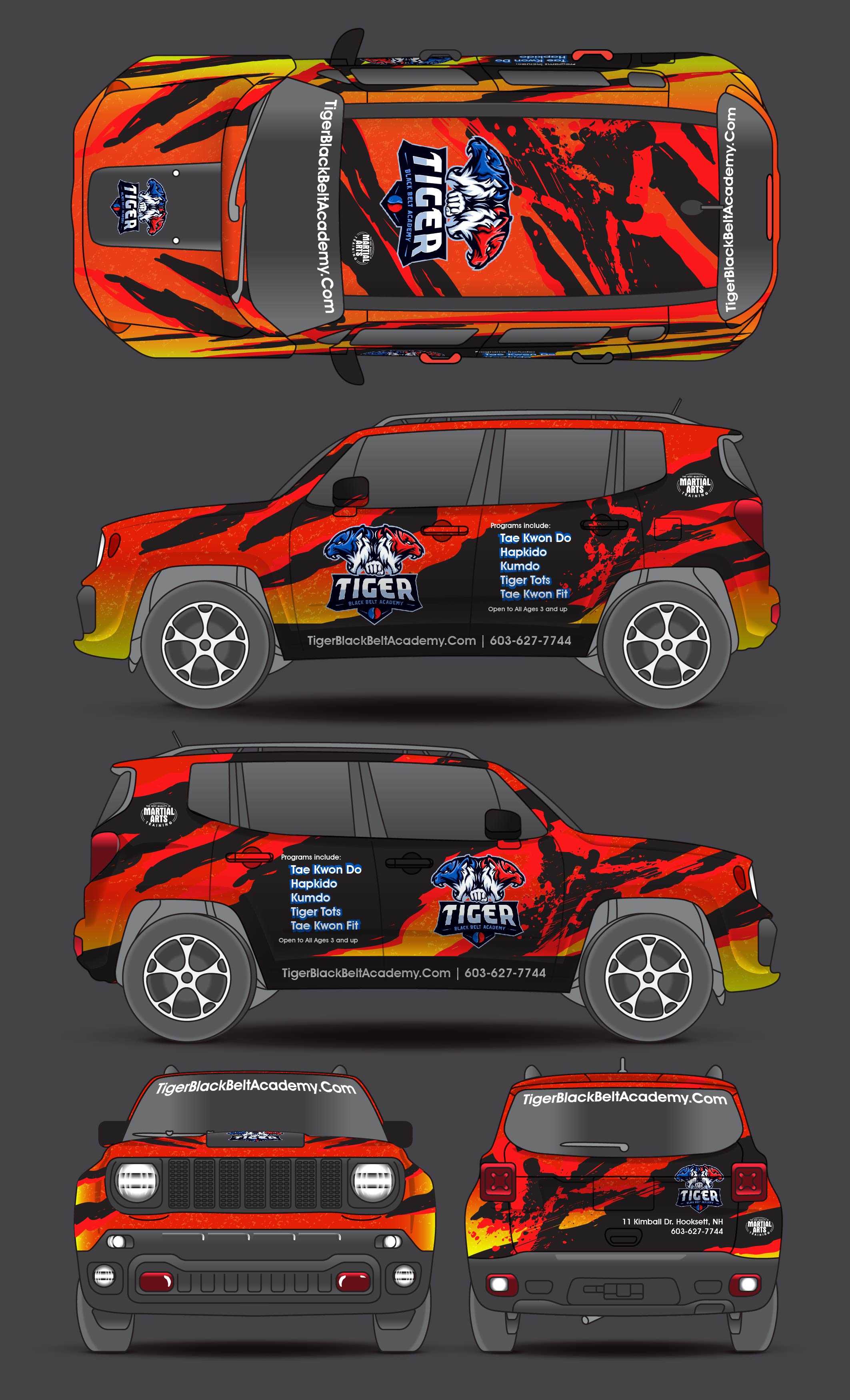 Car Wrap Design by Phantom007 for SethBalestrieriMusicManager | Design #27171850