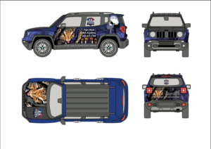 Car Wrap Design by Javelin Studio for SethBalestrieriMusicManager | Design: #27168936