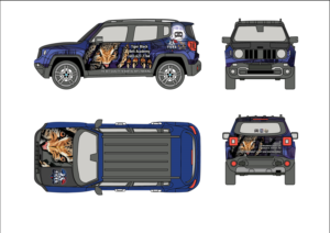 Car Wrap Design by Javelin Studio for SethBalestrieriMusicManager | Design #27173253