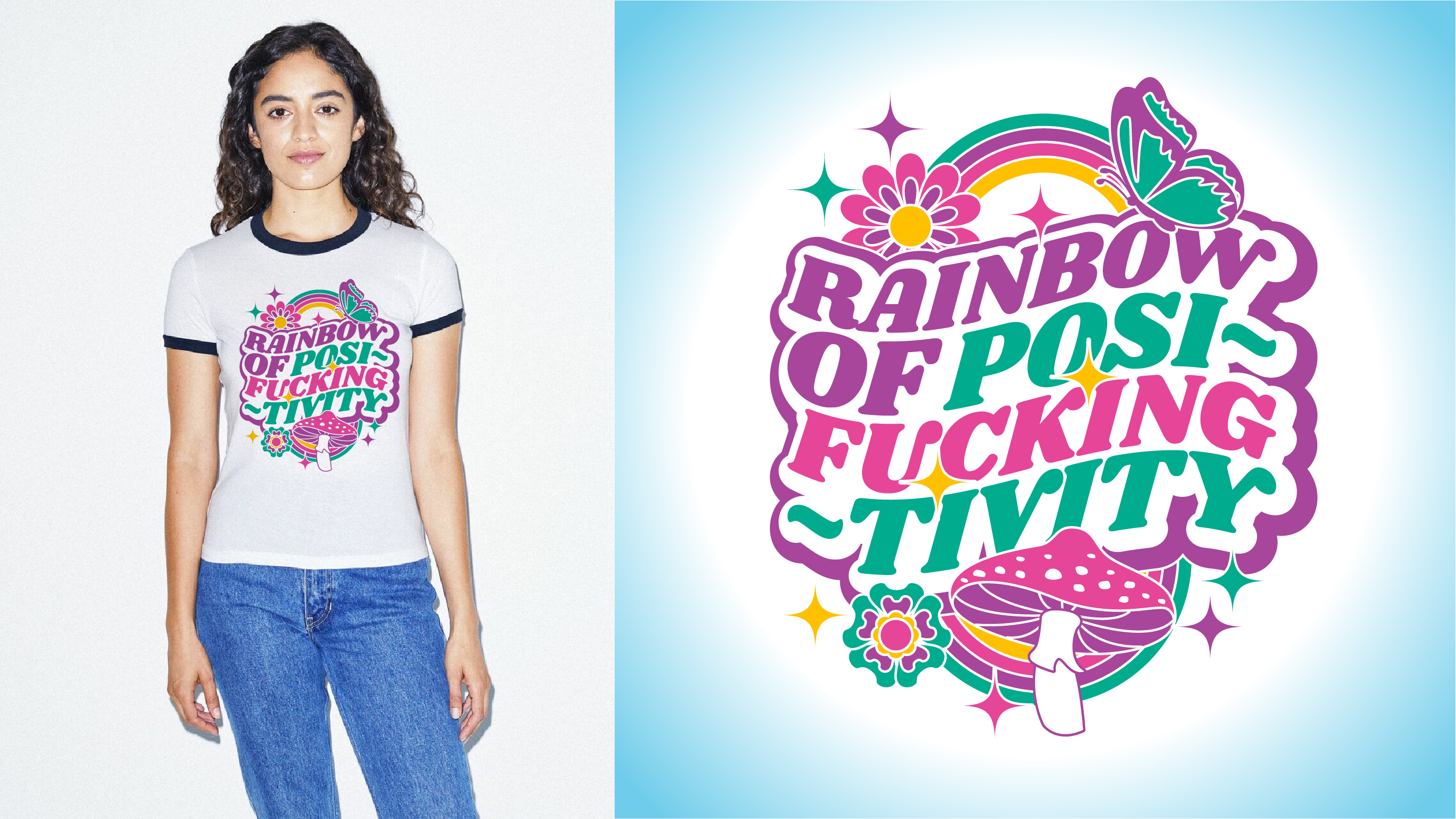 Design de T-shirt par Toblindfoldher Graphic Design pour Naked Mangoes | Design #27155333