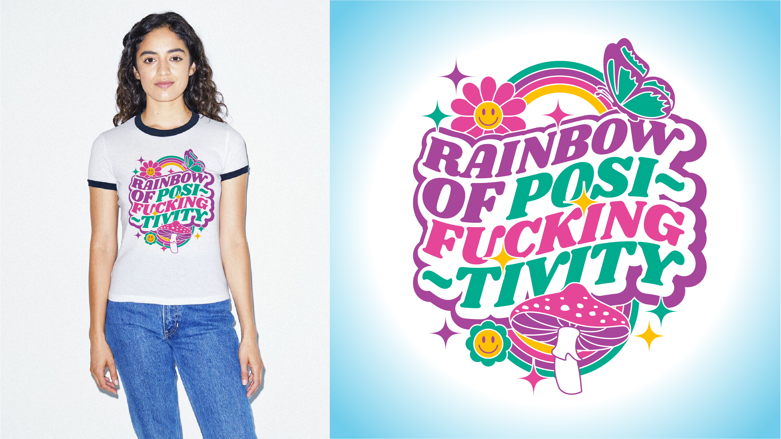 Design de T-shirt par Toblindfoldher Graphic Design pour Naked Mangoes | Design #27155334