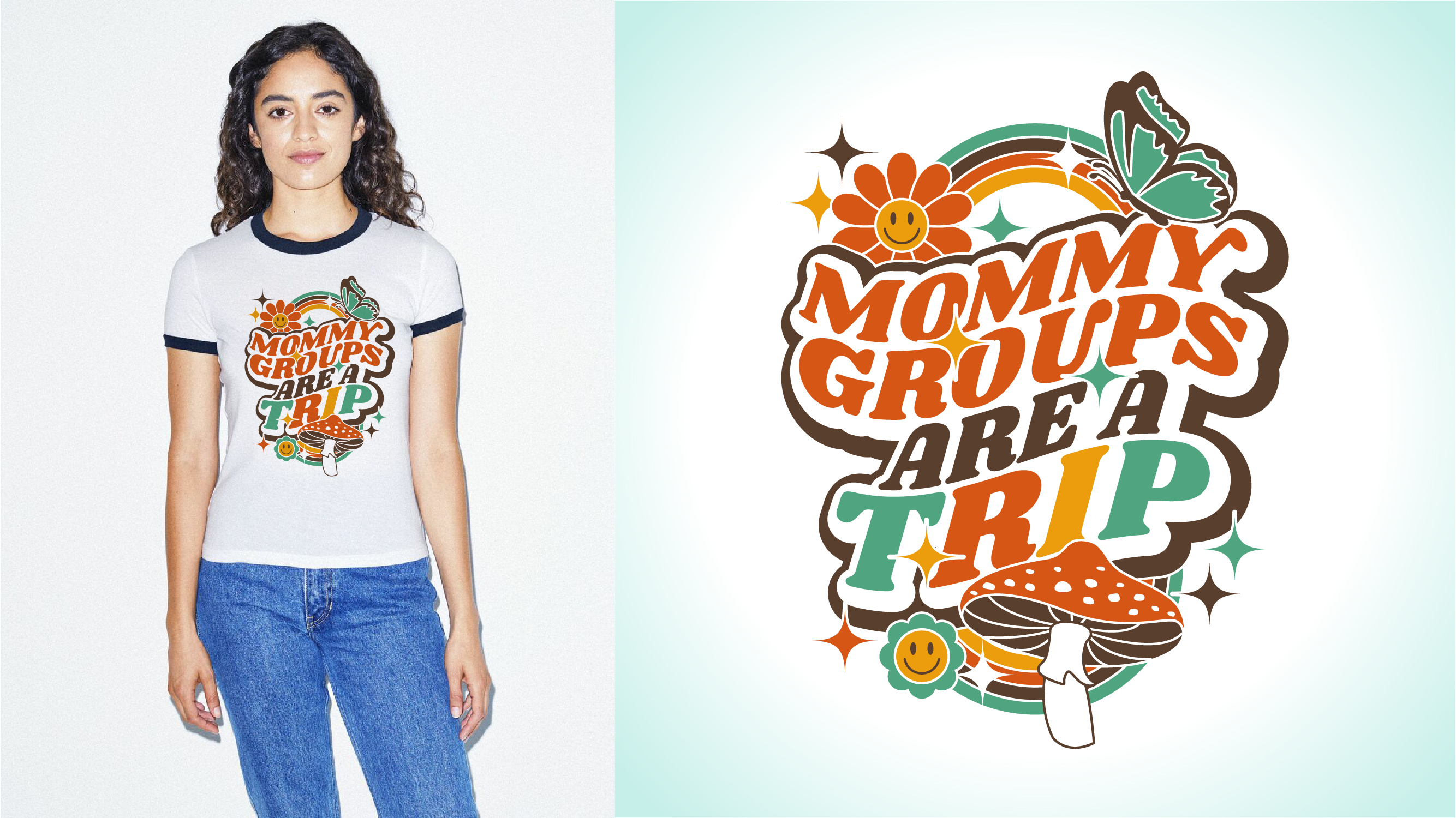 Design de T-shirt par Toblindfoldher Graphic Design pour Naked Mangoes | Design #27158392