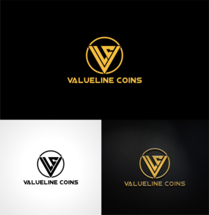 Valueline Coins or maybe VLC with the words included | Logo Design by Joenet Jayawarna